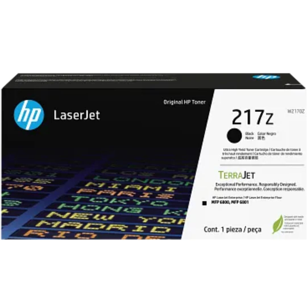 HP 217Z Ultra Yield Black Toner Cart 32k
