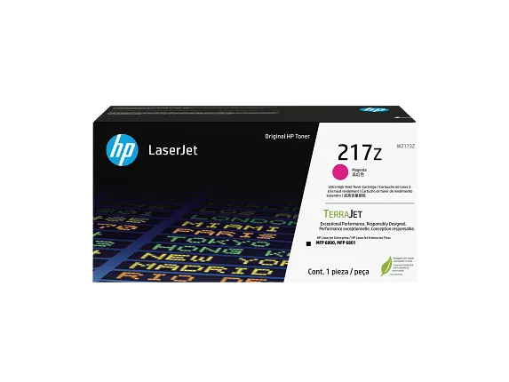 HP 217Z Ultra Yield Magenta Toner Cart 2