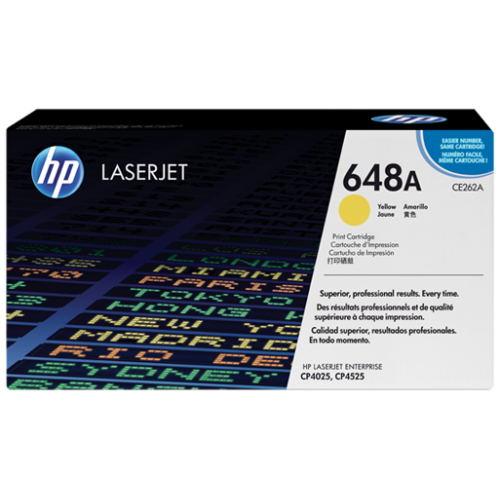 HP 648A Yellow LaserJet Toner Cartridge (CE262A) [662504]