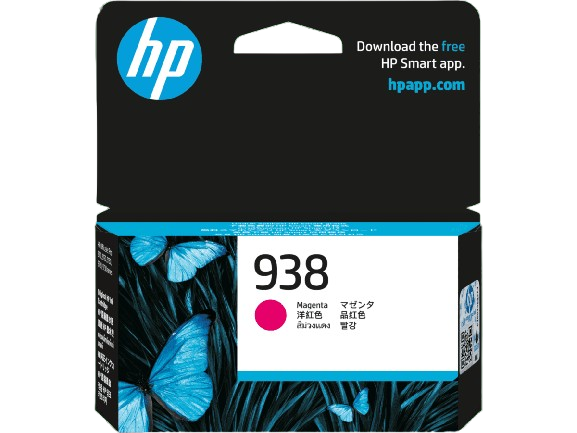 HP 938 Magenta Ink Cartridge