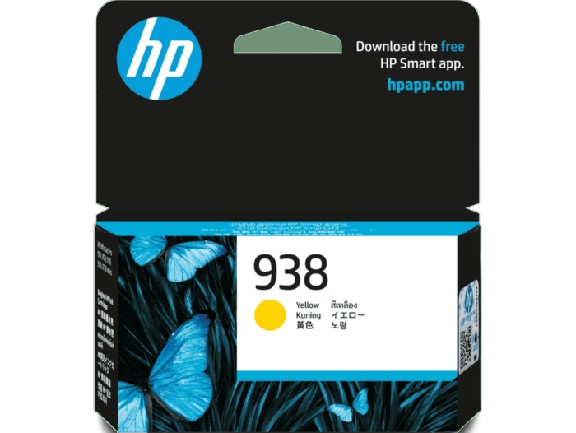 HP 938 Yellow Ink Cartridge