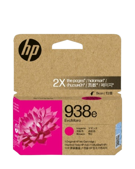 HP 938e EvoMore Magenta Original Ink Cartridge