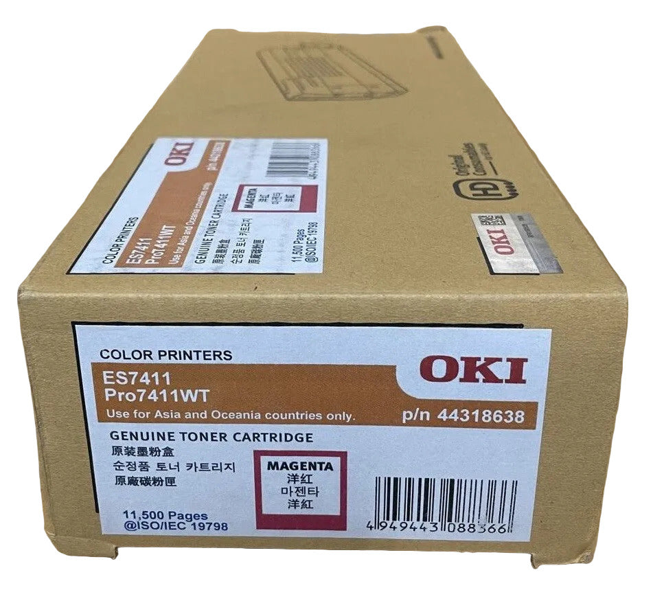Oki Pro 7411WT Magenta Toner 11 #44318638