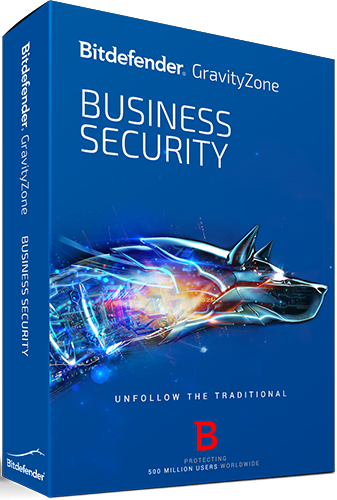 Bitdefender Gravity Zone Business Security, 21-50 users, 1 year (Price is per user)