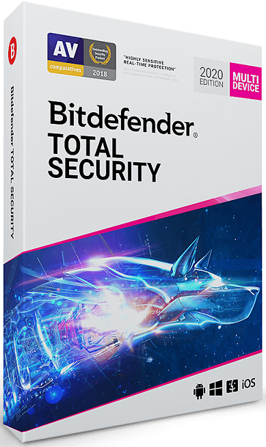 Bitdefender Total Security - 3 Devices, 3 Years - Download
