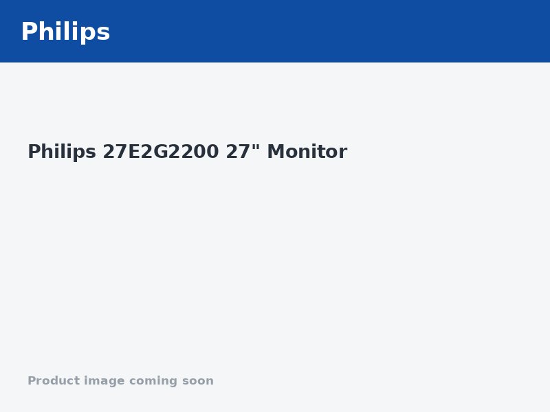 Philips 27E2G2200 27" Monitor