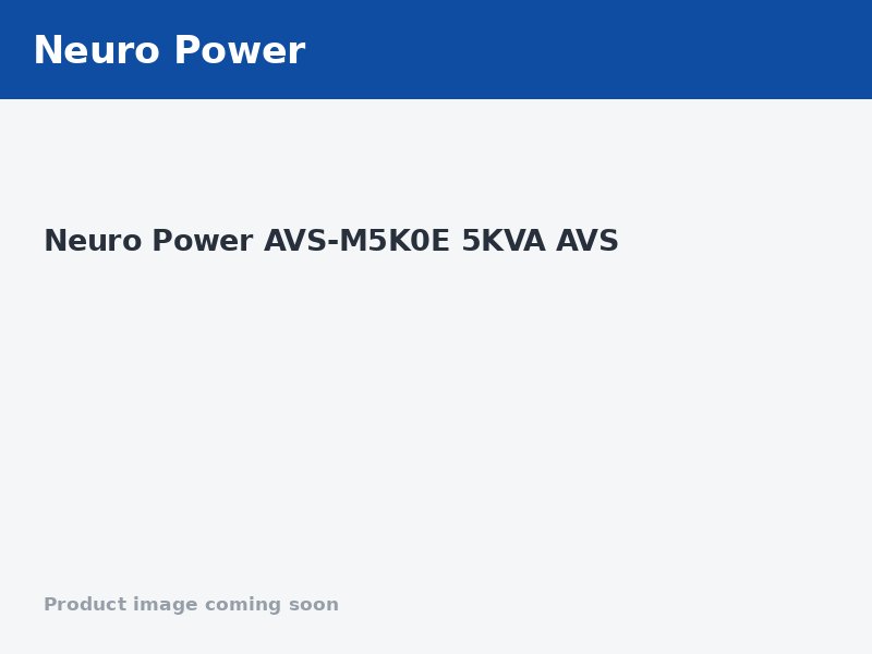 Neuro Power AVS-M5K0E 5KVA AVS