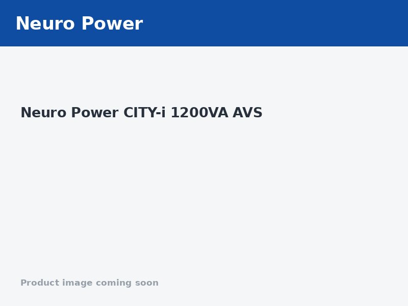 Neuro Power CITY-i 1200VA AVS