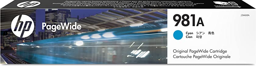 HP 981A Cyan Original PageWide Cartridge