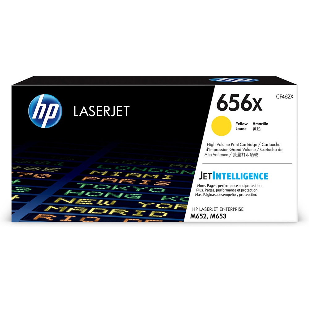 HP 656X Yellow Original LaserJet Toner Cartridge