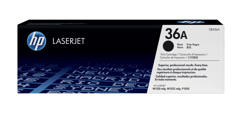 HP CB436AC Black Contract LJ Toner Cartridge. HP LJ P1505, M1522