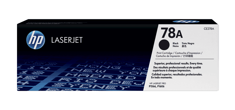 HP CE278AC Black Contractual LJ Toner Cartridge.HP LJ P1566 / 1606 Series
