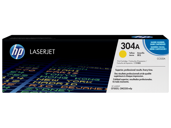HP 304A Ylw Contract LJ Toner Cartridge