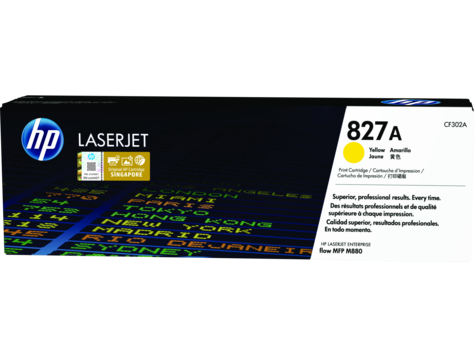 HP 827A Ylw Contract LJ Toner Cartridge