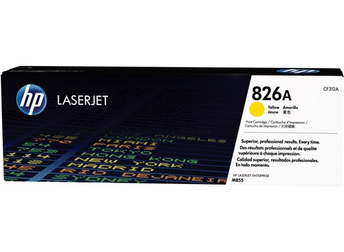 HP 826A Ylw Contract LJ Toner Cartridge