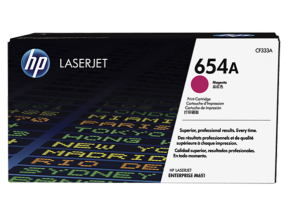 HP 654A Mgn Contract LJ Toner Cartridge
