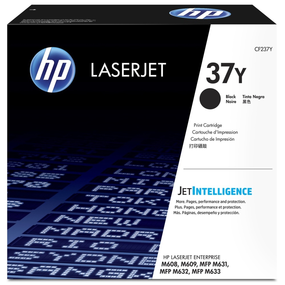 HP 37Y Extra High Yield Black Contract Original LaserJet Toner Cartridge