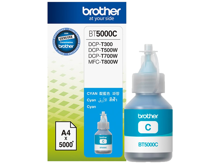 Brother BT5000C Dye Ink Bottle