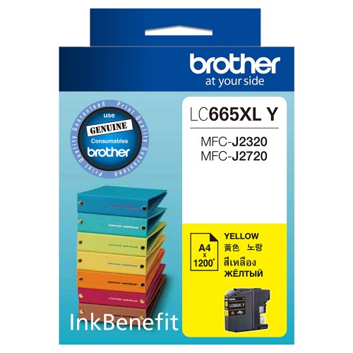Brother LC665XLY Ink Cartridge