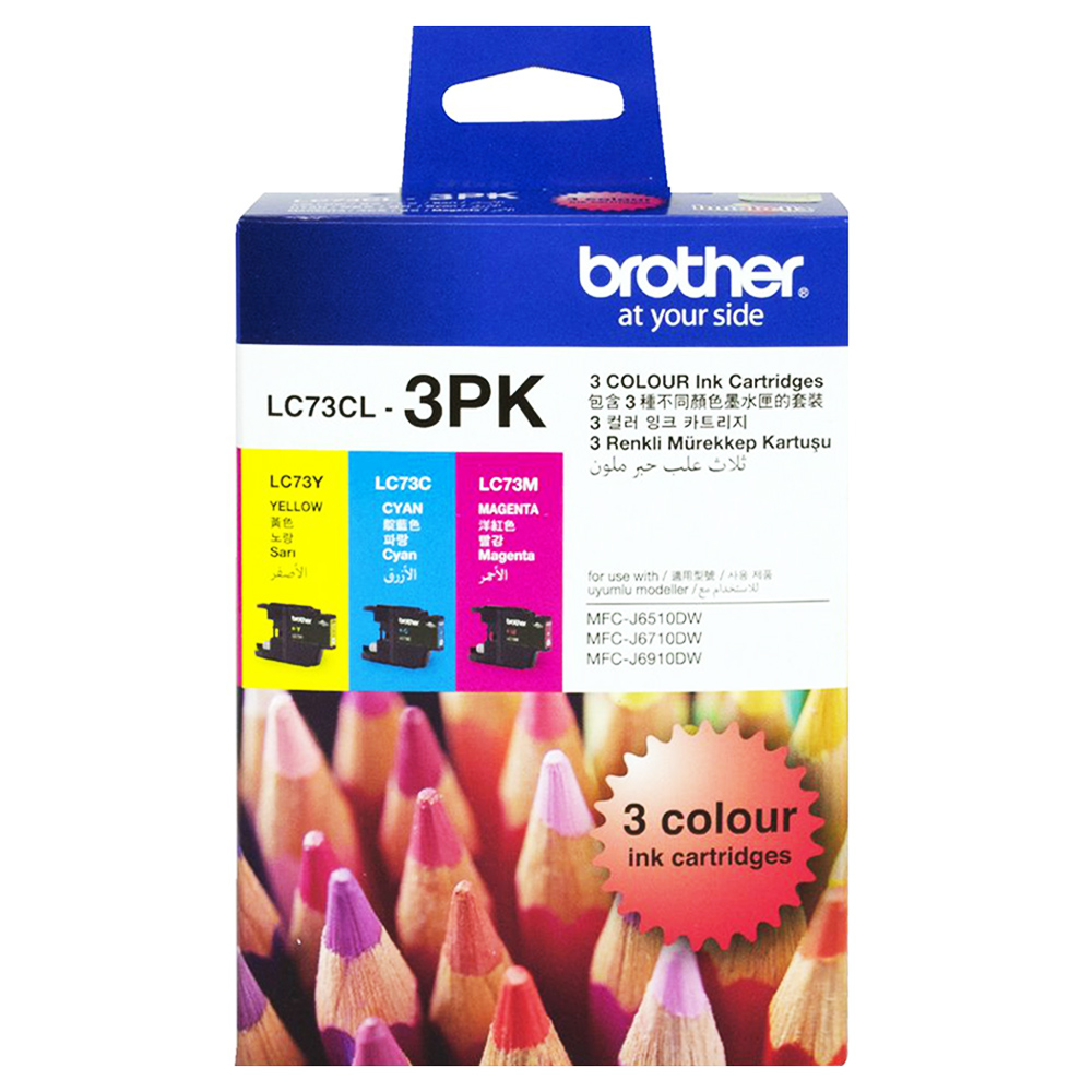 Brother LC73CL 3PK Ink Cartridge
