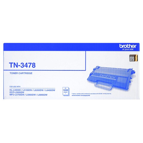 Brother TN-3478 Toner Cartridge - Mono Laser