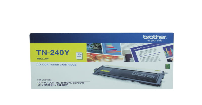 ตลับหมึก Brother TN-240Y สำหรับเครื่องพิมพ์เลเซอร์สี