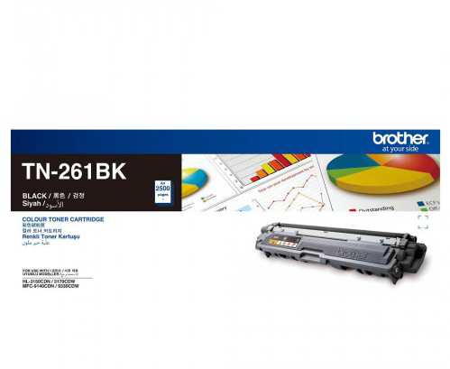 Brother TN-261BK Toner Cartridge - Colour Laser