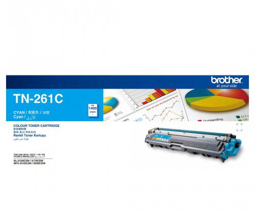 Brother TN-261C Toner Cartridge - Colour Laser