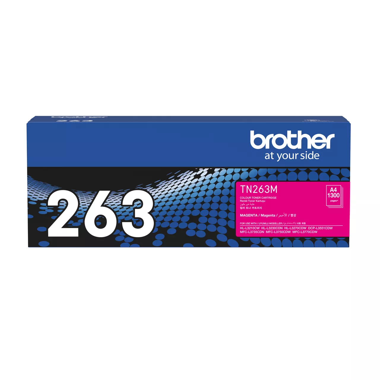 ตลับหมึก Brother TN-263M - LED สี
