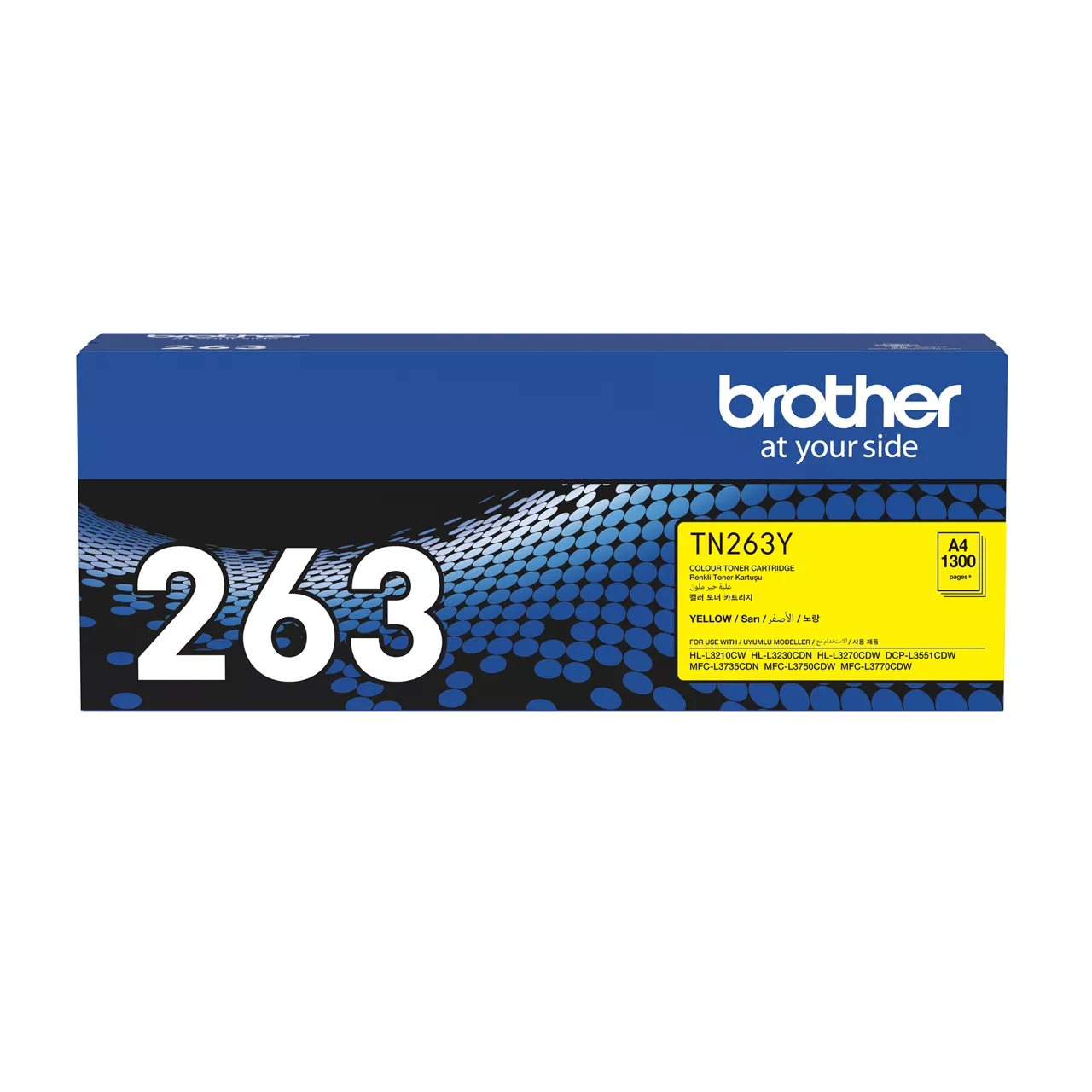 ตลับหมึก Brother TN-263Y - LED สี