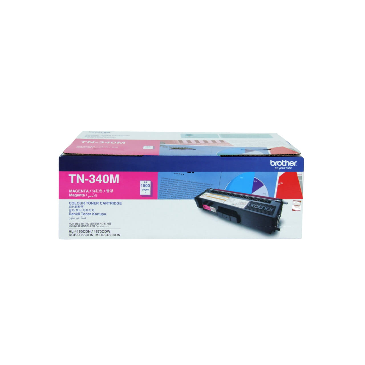 Brother TN-340M 碳粉盒 - 彩色激光