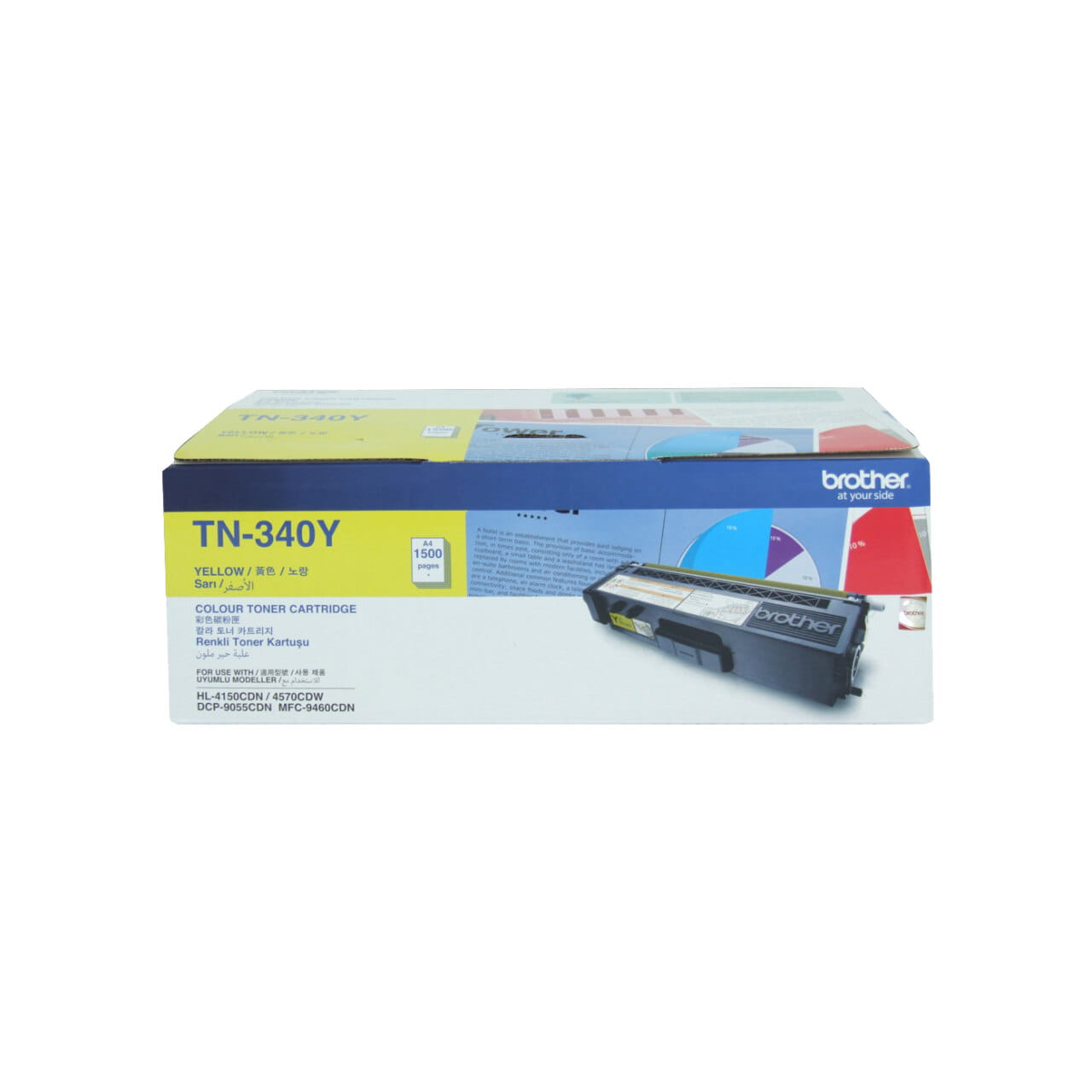 Brother TN-340Y 碳粉盒 - 彩色激光