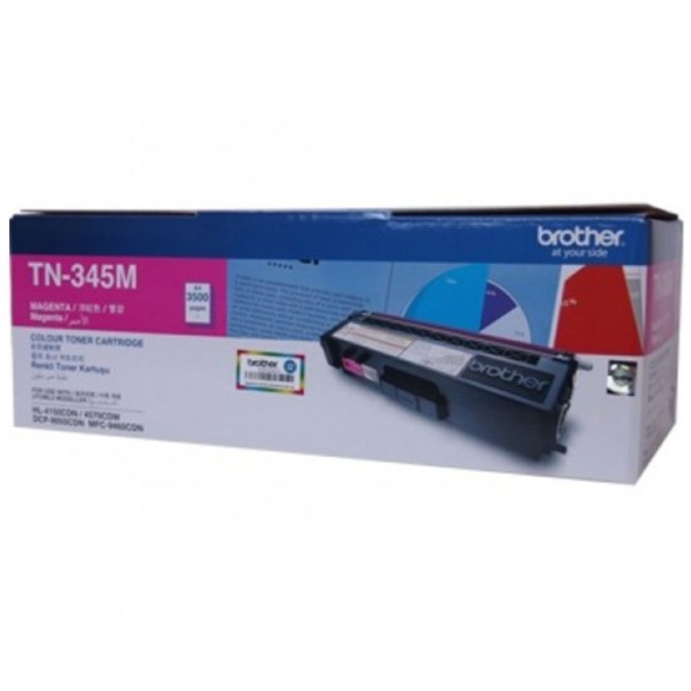 Brother TN-345M Toner Cartridge - Colour Laser