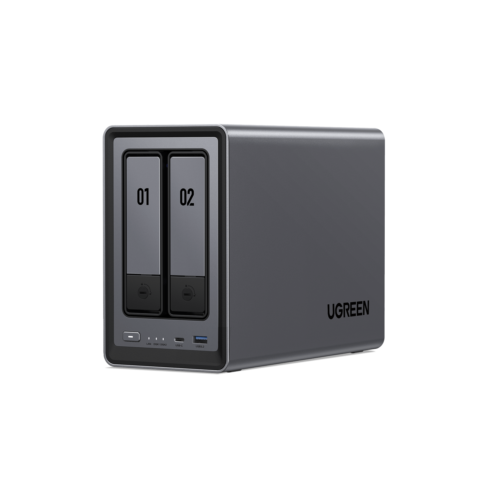UGREEN NASync DXP2800 2ベイ NAS（Intel N100）
