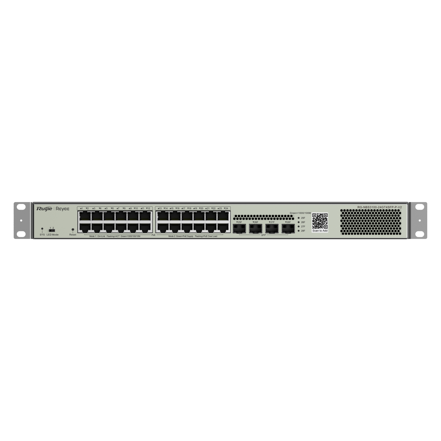 Ruijie RG-NBS3100-24GT4SFP-P-V2