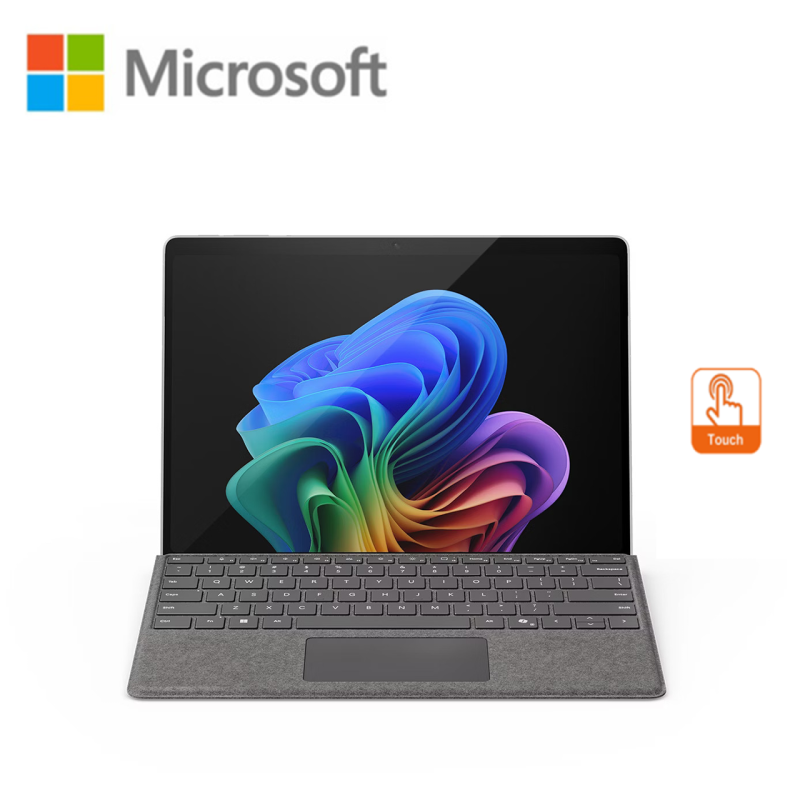 Microsoft Surface Pro 11 ZIA-00013 13" PixelSense Touch Laptop Platinum ( SD X ELITE C-12, 16GB, 512GB SSD, Qualcomm, W1...