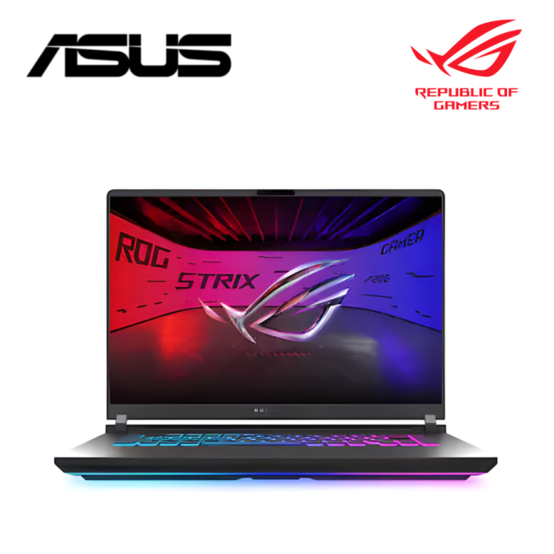 Asus ROG Strix G16 G615L-MTS5078WP 16'' WQXGA 300Hz Gaming Laptop ( CU9 290HX+, 32GB, 1TB, RTX5060 8GB, W11)