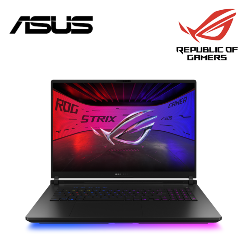 Asus ROG Strix SCAR 18 G835L-WGSA478WP 18" 2.5K 240Hz Gaming Laptop (CU9-290HX+, 64GB, 4TB SSD, RTX5080 16GB, W11)