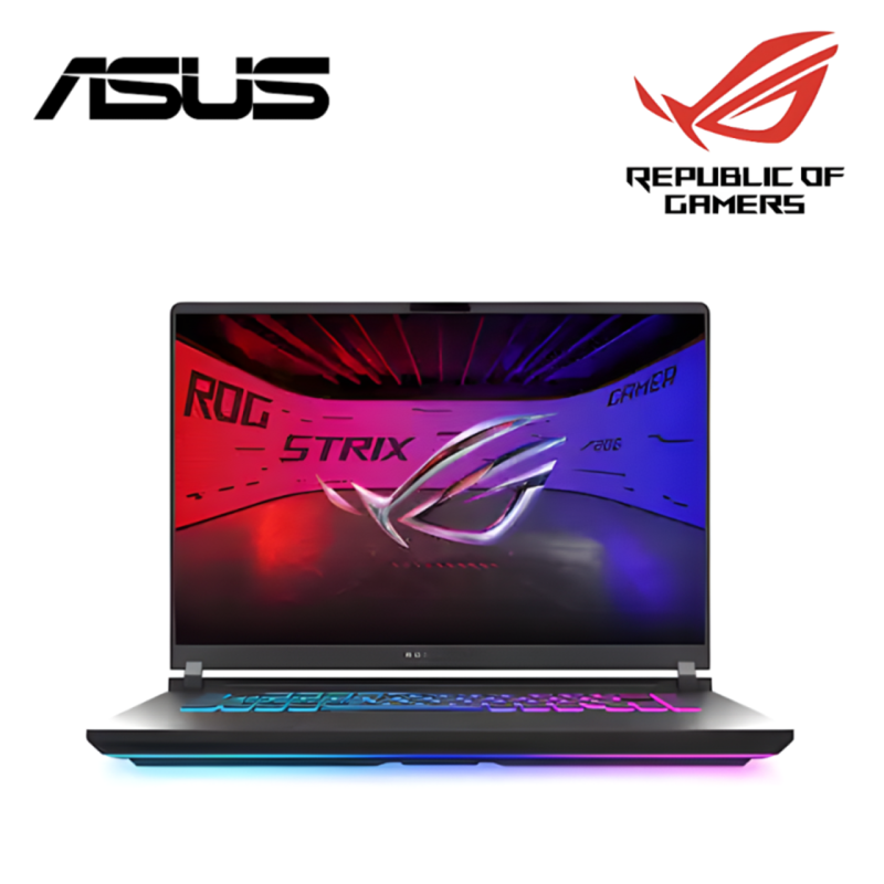 Asus ROG Strix G16 G615L-MTS5088WP 16'' 2.5K 300Hz Gaming Laptop ( CU7-255HX, 32GB, 1TB SSD, RTX5060 8GB, W11 )