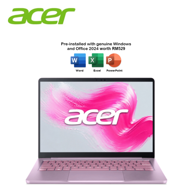 Acer Swift Air 14 SFA14-I31-589Z/SFA14-I31-55Q6/SFA14-I31-59K4 14" WUXGA IPS Laptop (C5-320,12GB,512GB SSD,Intel,W11,HS+...