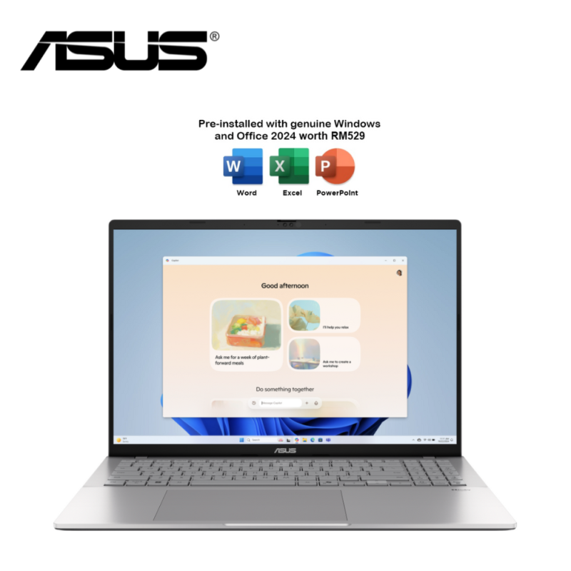 Asus VivoBook S 16 S3607V-ARP181WS / S3607V-ARP182WS 16'' WUXGA Laptop ( C5 210H, 16GB, 512GB SSD, Intel, W11, HS+M365 )
