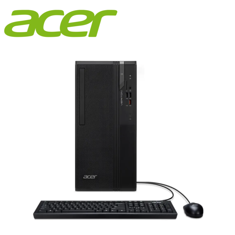 Acer Veriton VS2735G-U7265 Commercial Desktop PC Black ( CU7-265, 8GB, 512GB, Intel, DOS )