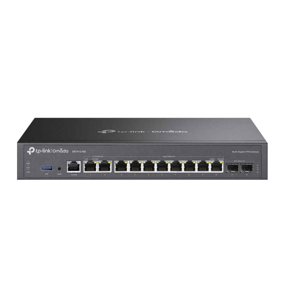 TP-Link Omada Multi-Gigabit VPN Router (ER7412-M2)