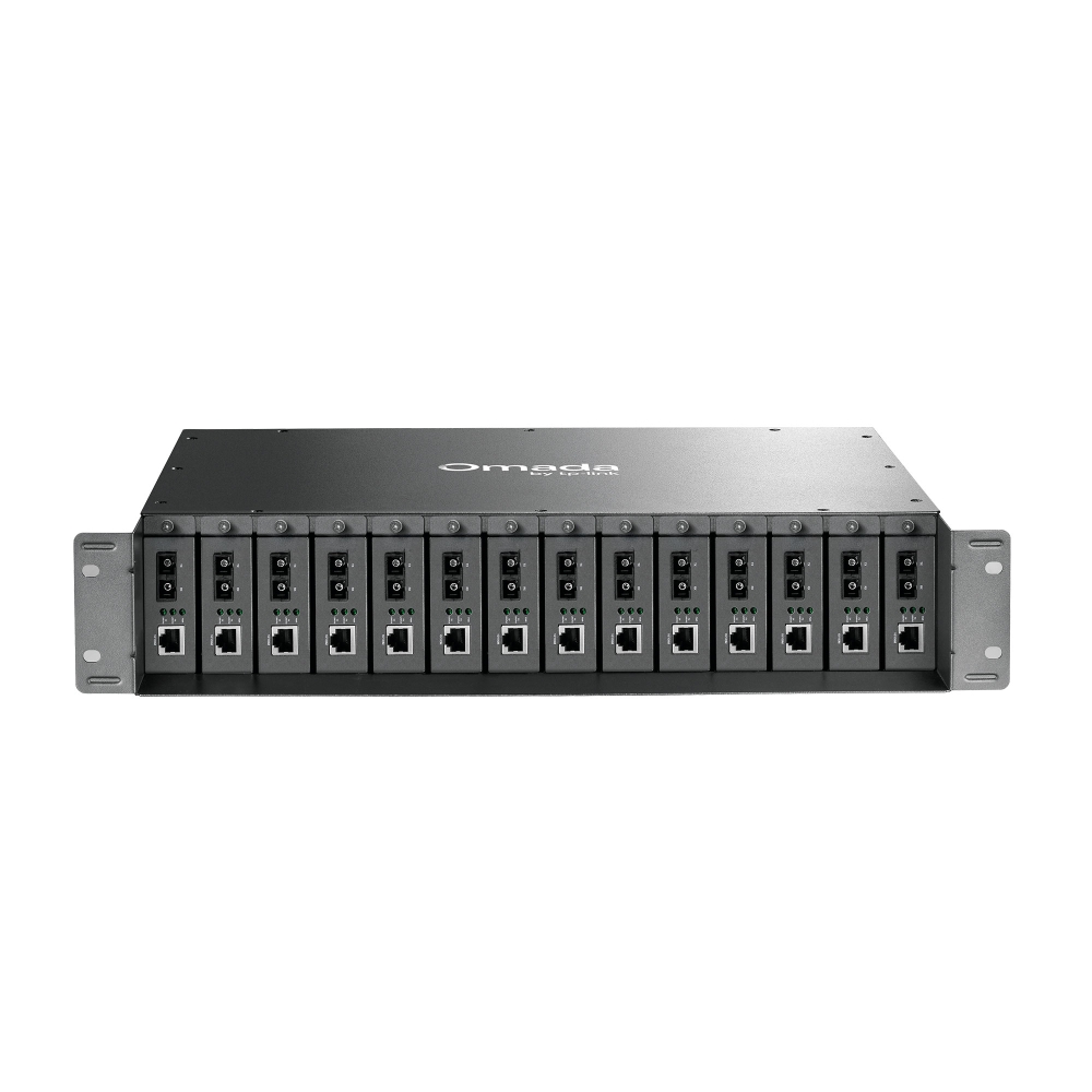 TP-Link Omada 14-Slot Media Converter Chassis (MC1400)