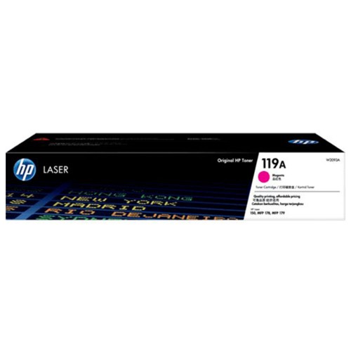 HP 119A Magenta Original Laser Toner Cartridge (W2093A)