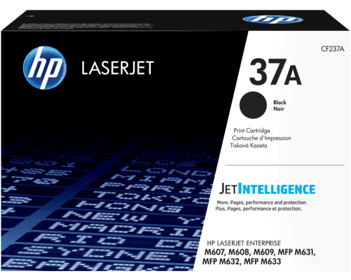 HP 37A Black Original LaserJet Toner Cartridge (CF237A)