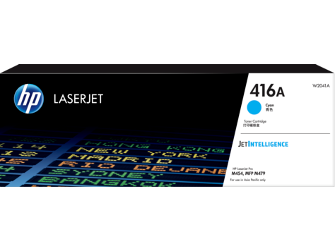 HP 416A Cyan LaserJet Toner Cartridge (W2041A)
