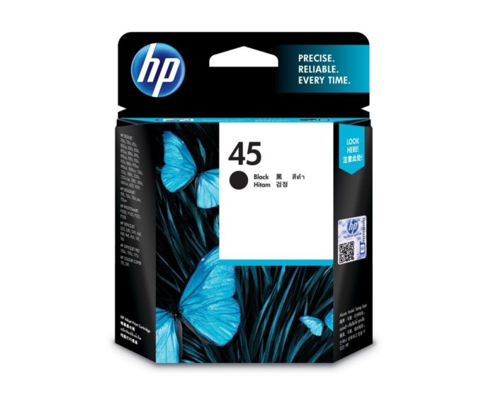HP 45 Black Ink Cartridge (51645AA)