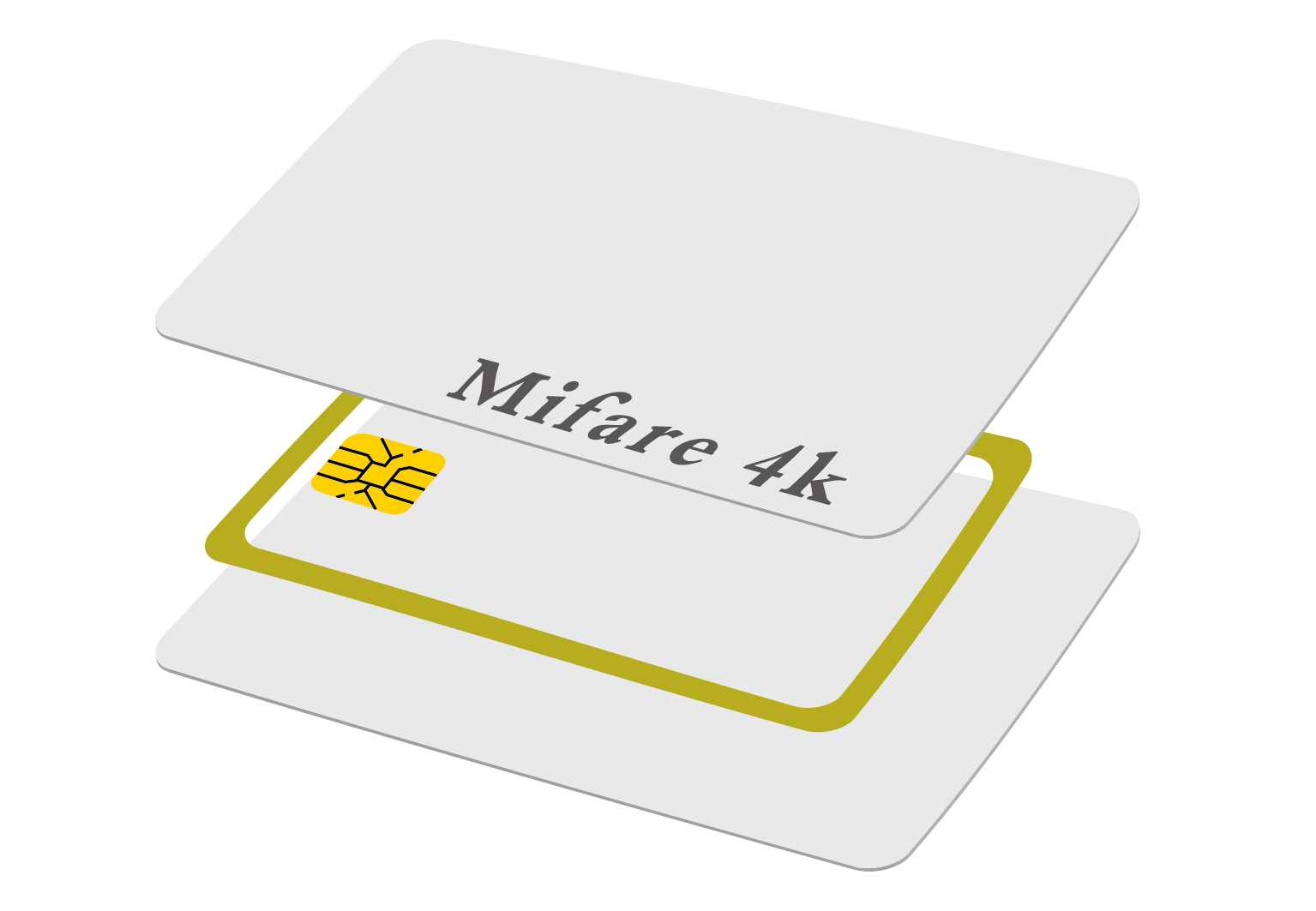 MIFARE 4K BLANK S70 ISO 0.76MM BLANK (MFICEV1S70)