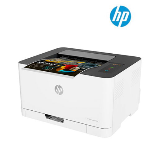 HP Color Laser 150nw Printer (4ZB95A) (Print, Manual Duplex, Wireless, Network ready, ePrint)